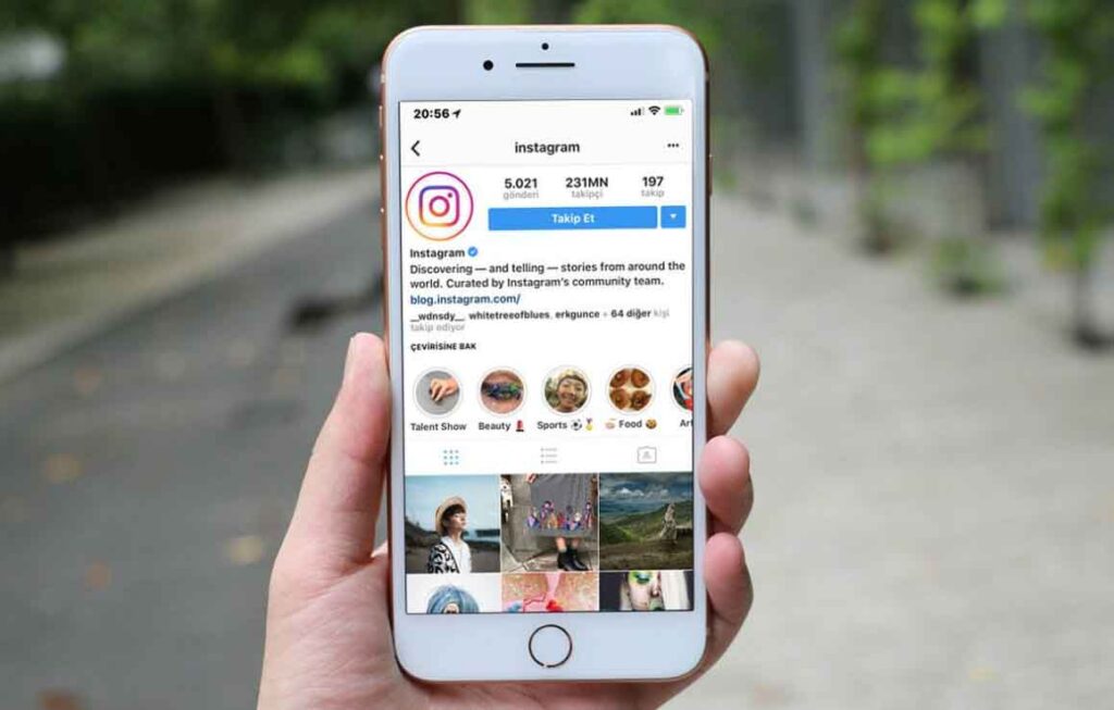 iPhone Instagram internet bağlantısı yok