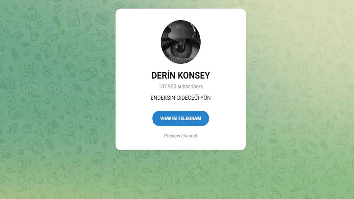 Derin Konsey Telegram Kanalı, Gurubun Adı (2023)