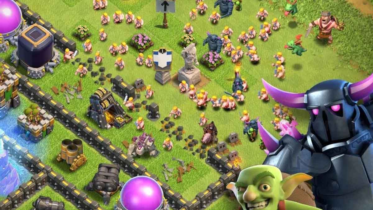 Clash Of Clans Köylüler Çok Uzun Süre Kalkansız Ne Demek?