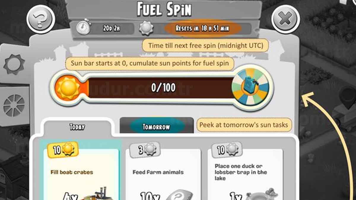 Hay Day Yakıt Çarkı Nerede (2023) Bulunur Konumu