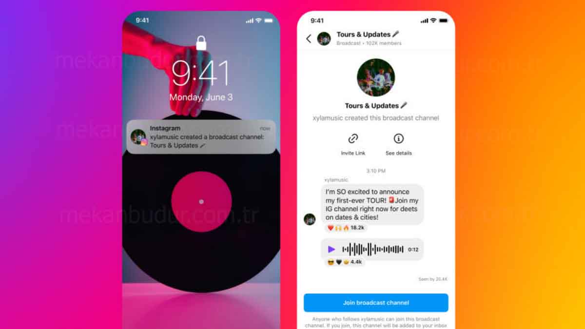 İnstagram Yayın Kanalı Nedir? Meta, Instagram’a tek yönlü mesajlaşma 