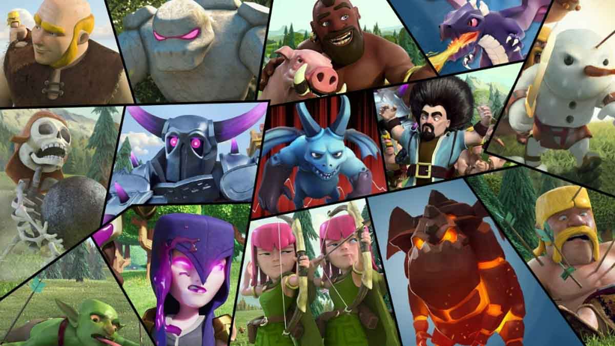 Clash of Clans 5 Seviye İnşaatçı Binası Köy Düzeni