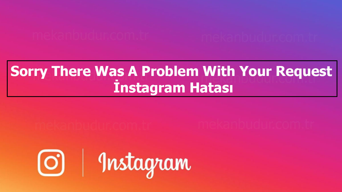 Sorry There Was A Problem With Your Request İnstagram Hatası Çözümü