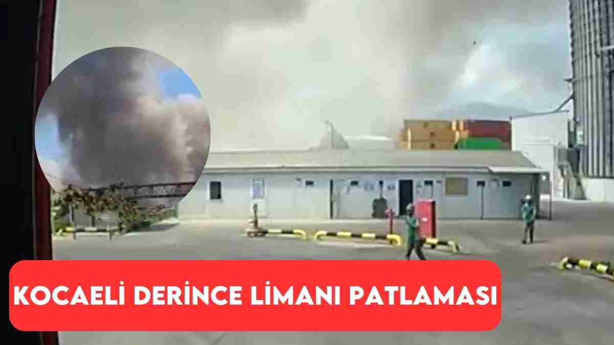 Kocaeli Derince’deki TMO Deposunda Meydana Gelen Patlamada 12 Kişi Yaralandı, Soruşturma Başlatıldı