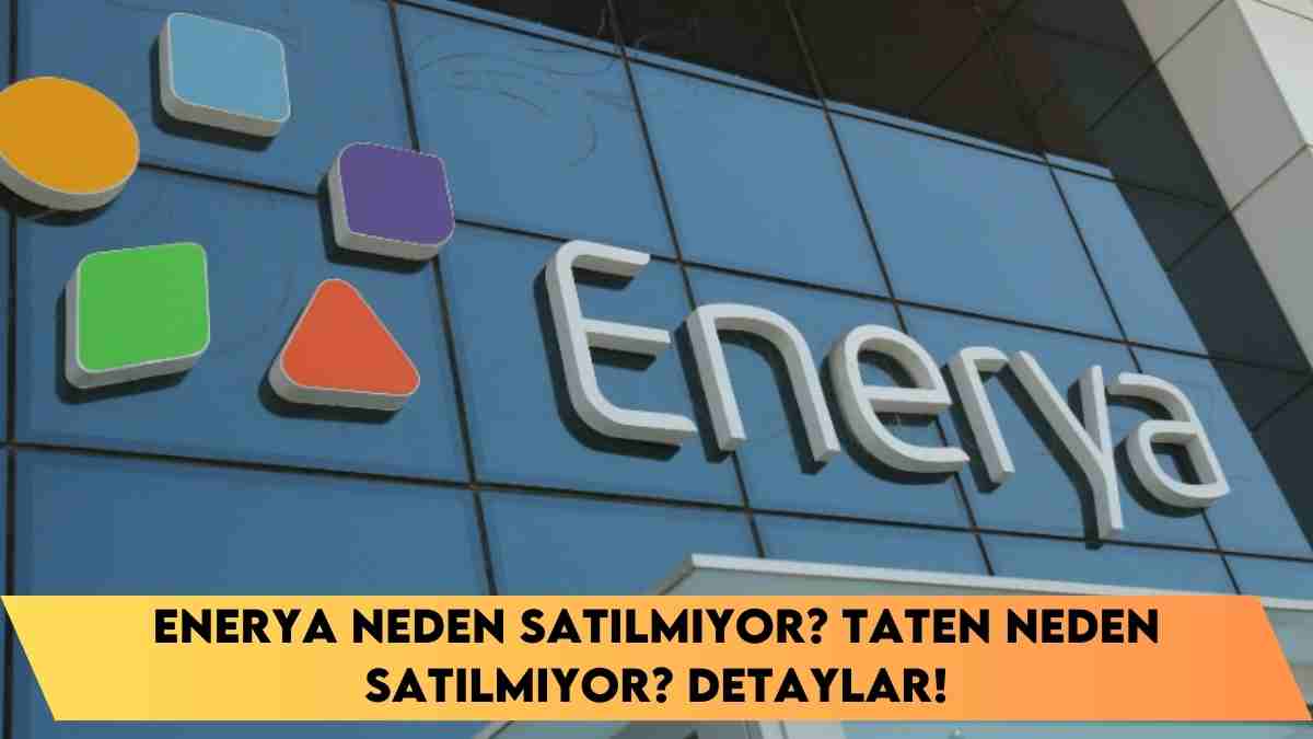 Enerya neden satılmıyor? Taten neden satılmıyor? detaylar!