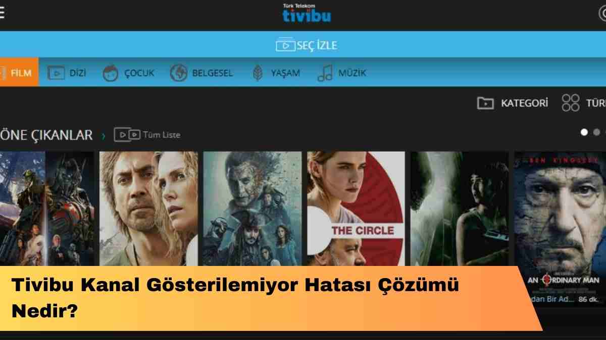 Tivibu Kanal Gösterilemiyor Hatası