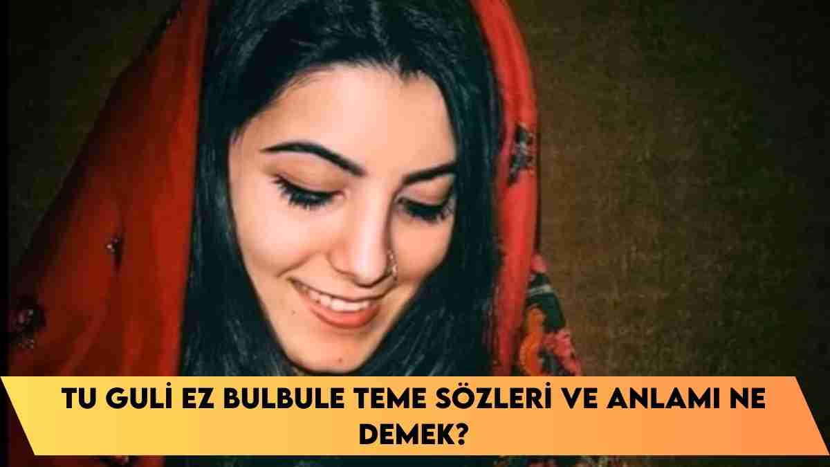 Tu Guli Ez Bulbule Teme sözleri ve anlamı ne demek?