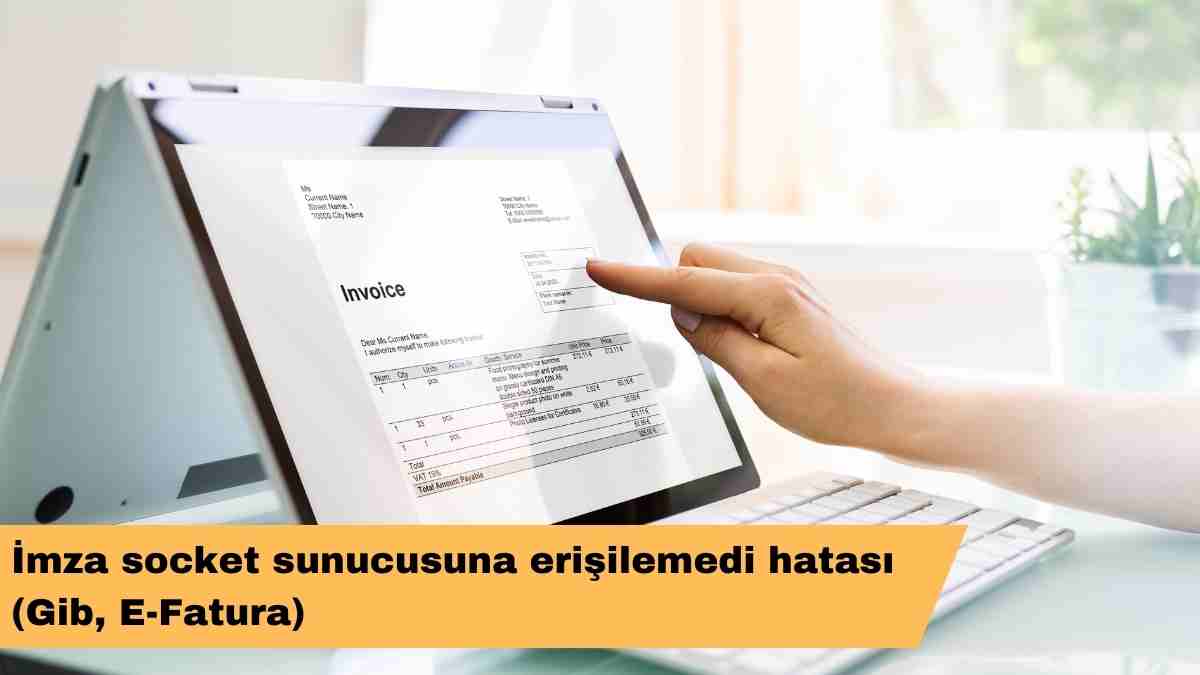 İmza socket sunucusuna erişilemedi hatası (Gib, E-Fatura)