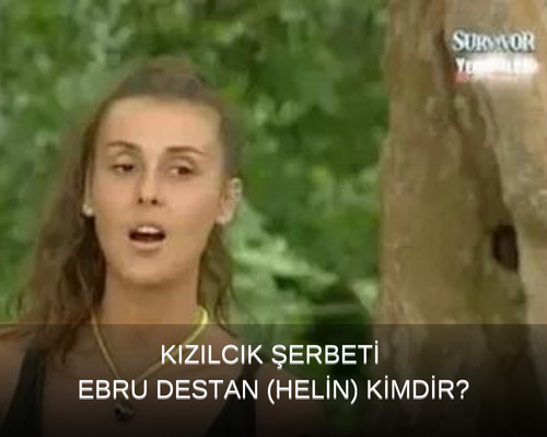 Kızılcık Şerbeti Ebru Destan Kimdir? Kızılcık Şerbeti Helin Kimdir? Kızılcık Şerbeti Helin Diziden Ayrıldı Mı?