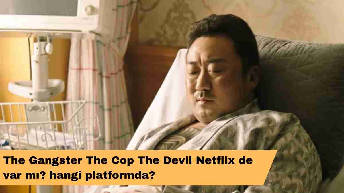 The Gangster The Cop The Devil Netflix de var mı? hangi platformda?