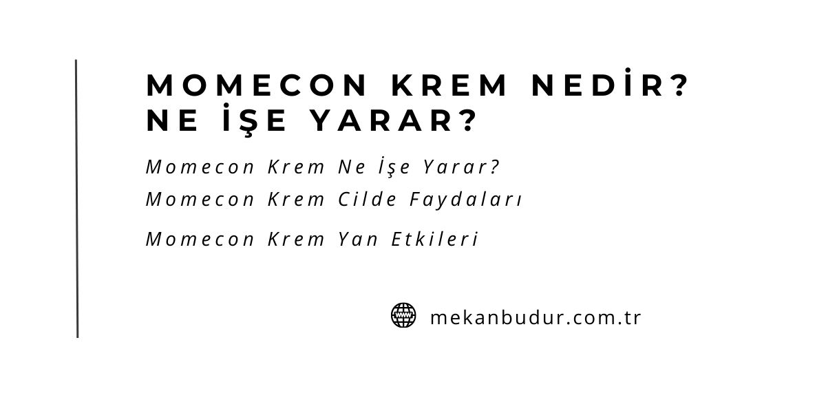 Momecon Krem Nedir? Ne İşe Yarar?