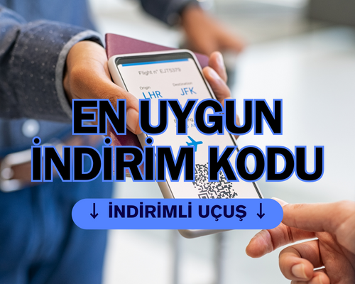 Ucuza Bilet İndirim Kuponu Uçak Bileti