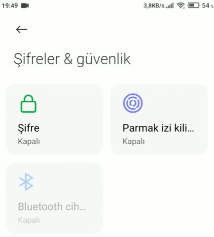 Miui Biometric Nasıl Etkinleştirilir