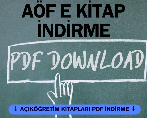 AÖF E Kitap İndirme Nasıl Yapılır? E Kitap İndirme Siteleri Açıköğretim