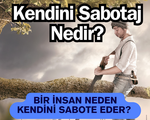 Kendini Sabotaj Nedir? Bir İnsan Neden Kendini Sabote Eder? Kendini Sabote Davranışı Neden Olur? Kendinizi Sabote Ediyor Olabilir Misiniz?