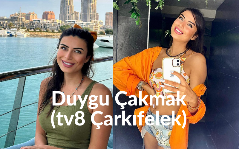 tv8 Çarkıfelek hostesi Duygu Çakmak