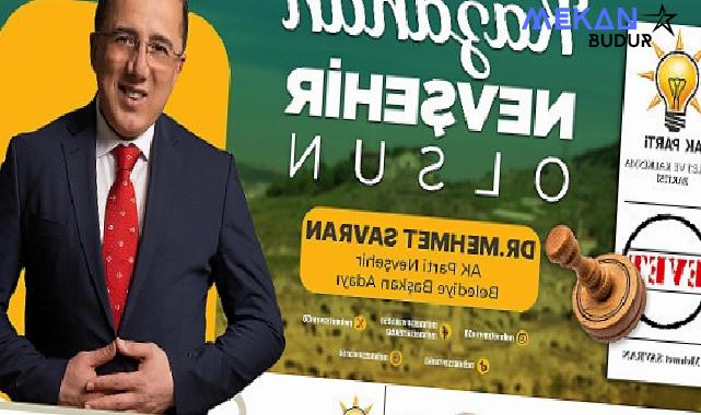 AK Parti Nevşehir Belediye Başkan Adayı Dr. Mehmet Savran, 31 Mart Pazar günü gerçekleştirilecek seçimler öncesi Nevşehirlilere seslendi