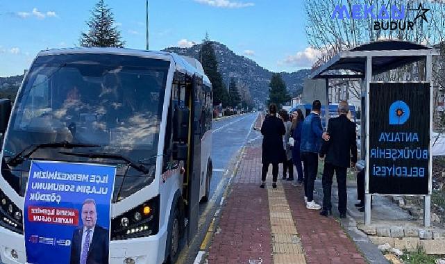 Antalya Büyükşehir’den Akseki’ye ulaşım desteği