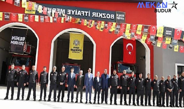 Başkan Altay Bozkır Otogarı ve İtfaiye Merkezi’ni Açtı