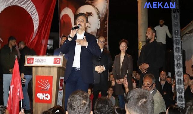 Başkan Kırgöz’e İsmetpaşa Mahallesi’nde coşkulu karşılama