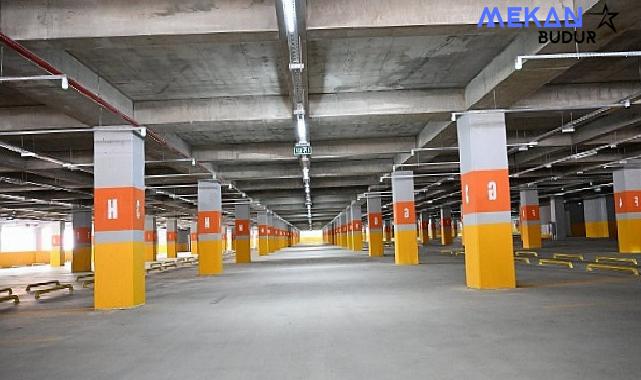 Başkan Muhittin Böcek üniversite katlı otoparkında inceleme yaptı