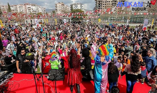 Bayraklılı çocuklar şenlikte buluştu