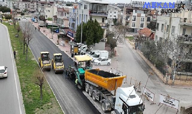 Büyükşehir’den Ceyhan Caddesi’ne sıcak asfalt