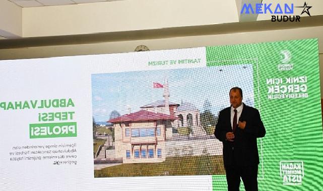 İznik Belediye Başkanı ve Cumhur İttifakı Belediye Başkan Adayı Kağan Mehmet Usta muhteşem bir proje lansmanı gerçekleştirdi