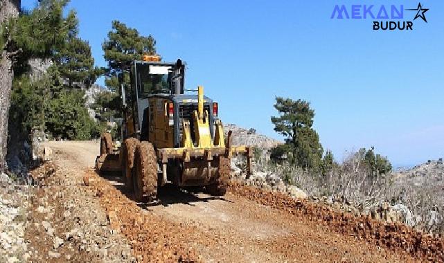 Manavgat Yaylaalan Mahallesi’nde asfalt hazırlığı