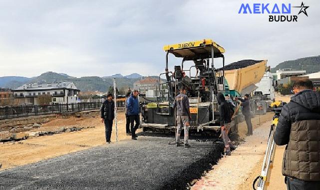 Menteşe Otogar Yolunda Asfaltlama Çalışmaları Başladı