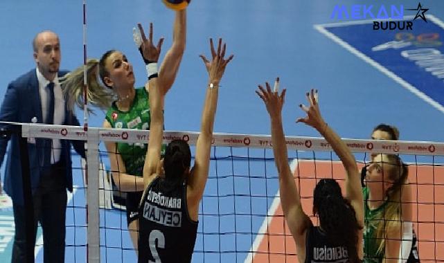 Nilüfer’in sultanları Beşiktaş’a set vermedi