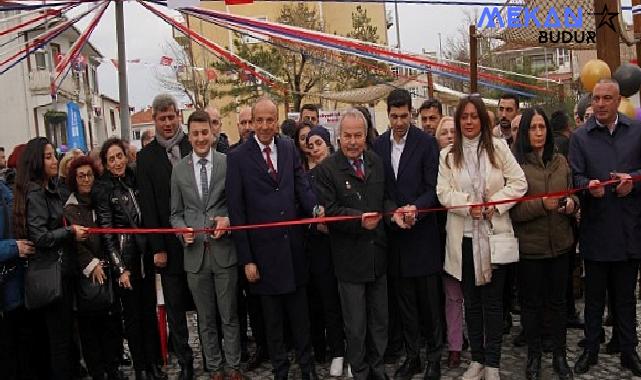 Tarihi Ambarlı Köyiçi Meydanı Aslına Uygun Düzenlendi