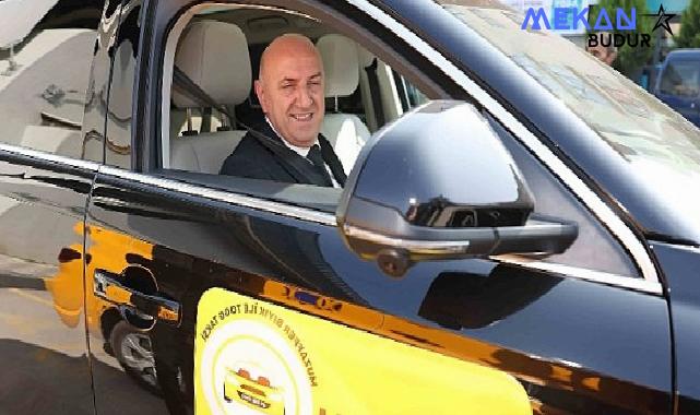 TOGG Darıca’da Taksi Oldu, Başkan Bıyık Vatandaşlara Sürpriz Yaptı: ‘Başkan Taksi’ ile vatandaşın nabzını tuttu