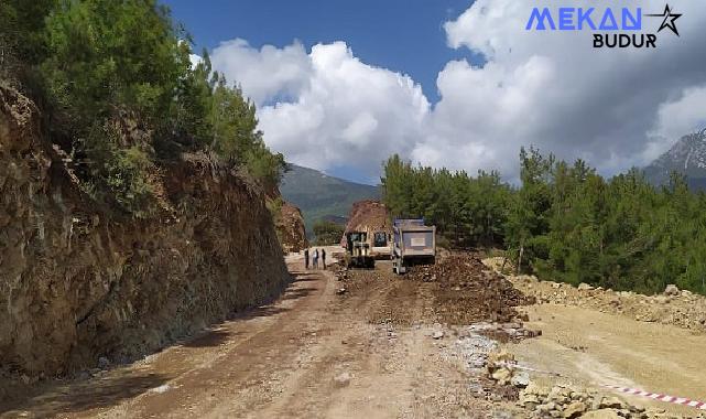 Antalya Büyükşehir Belediyesi Alanya’da yeni yol açtı