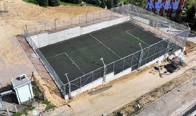 Ayazma Mahallesi futbol sahasında sona gelindi