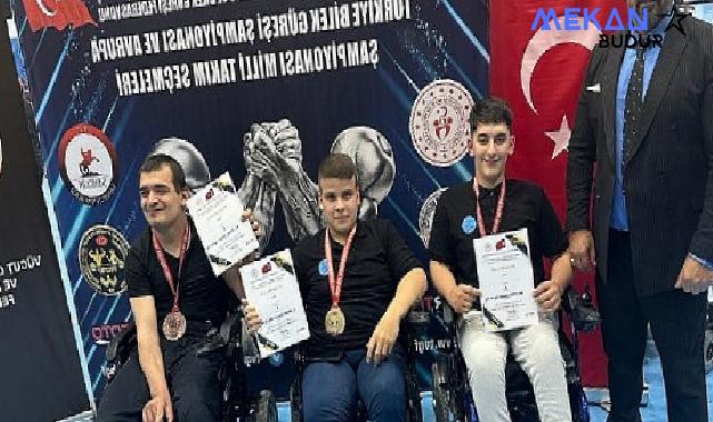 Bağcılar Belediyesi sporcusu, Avrupa Bilek Güreşi Şampiyonası’nda yarışacak