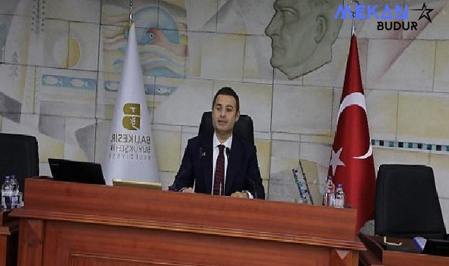 Balıkesir Büyükşehir Belediye Meclisi yeni dönemin ilk toplantısını Büyükşehir Belediye Başkanı Ahmet Akın başkanlığında gerçekleştirdi