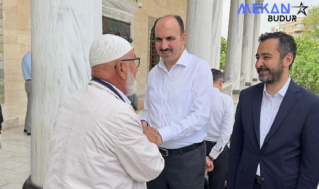 Başkan Altay Hacıveyiszade Camii’nde Vatandaşlarla Buluştu