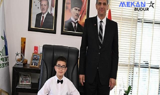 Başkan Kocaman Koltuğu Muhammet’e Devretti