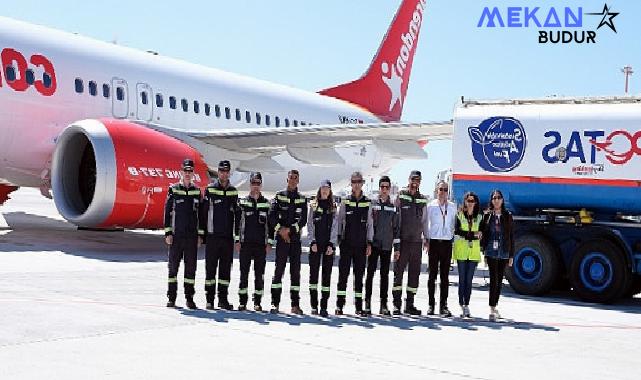 Corendon Airlines, Antalya’da bir ilke imza atarak Sürdürebilir Havacılık Yakıtı (SAF) yakıt kullanımına başladı