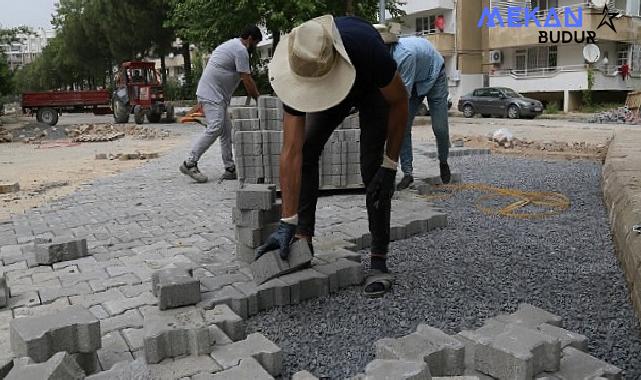 Edremit’te bozuk yollar düzeltiliyor