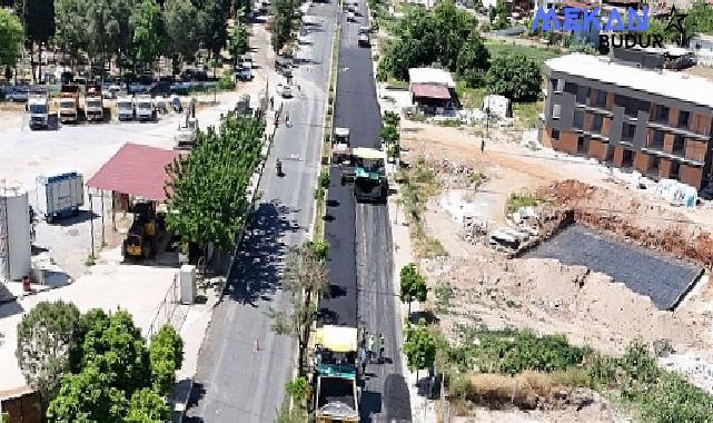 Aydın Büyükşehir Belediyesi, kent genelinde vatandaşlar için daha güvenli ve konforlu yollar oluşturmaya devam ediyor