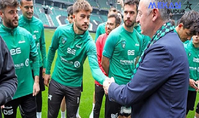 Başkan Büyükakın’dan Kocaelispor’a moral ziyareti