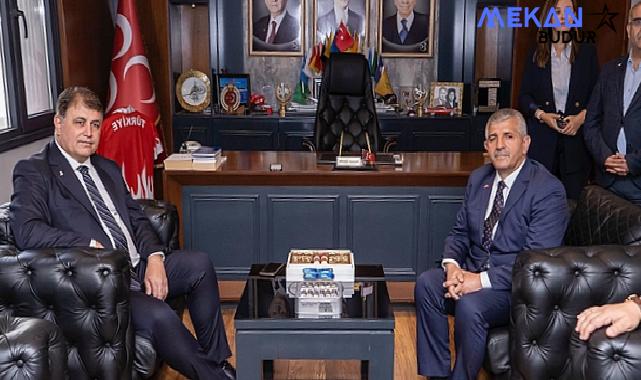 Başkan Tugay’dan MHP’ye ziyaret “İzmir’i tüm siyasi partilerle yönetmek istiyoruz”