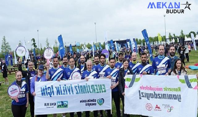 CK Enerji çalışanları, İstanbul Yarı Maratonu’nda kanserle mücadele için koştu