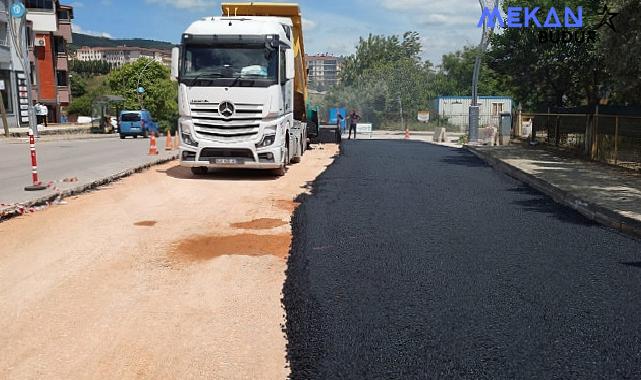 Derince Ertuğrul Gazi Bulvarına üstyapı