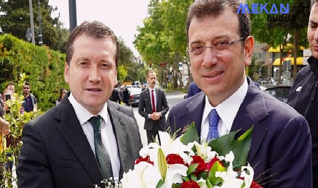 Ekrem İmamoğlu, Silivri’nin yeni Belediye Başkanı seçilen Bora Balcıoğlu’na tebrik ziyaretinde bulundu