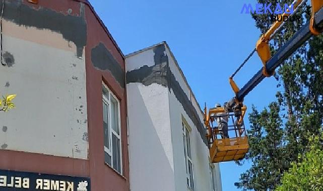 Göynük Mahallesi Semt Evi’nde onarım çalışmaları