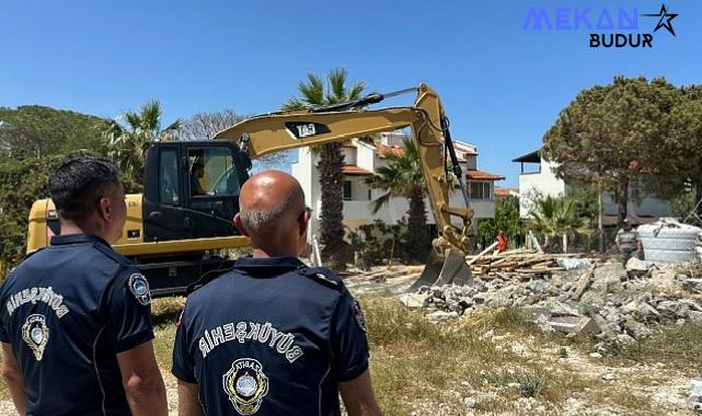 İzmir Büyükşehir Belediyesi kaçak yapılaşmaya izin vermiyor