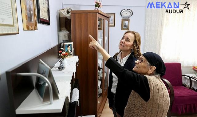 Konak Belediye Başkanı Nilüfer Çınarlı Mutlu’dan Anneler Günü’nde şehit annesine anlamlı ziyaret